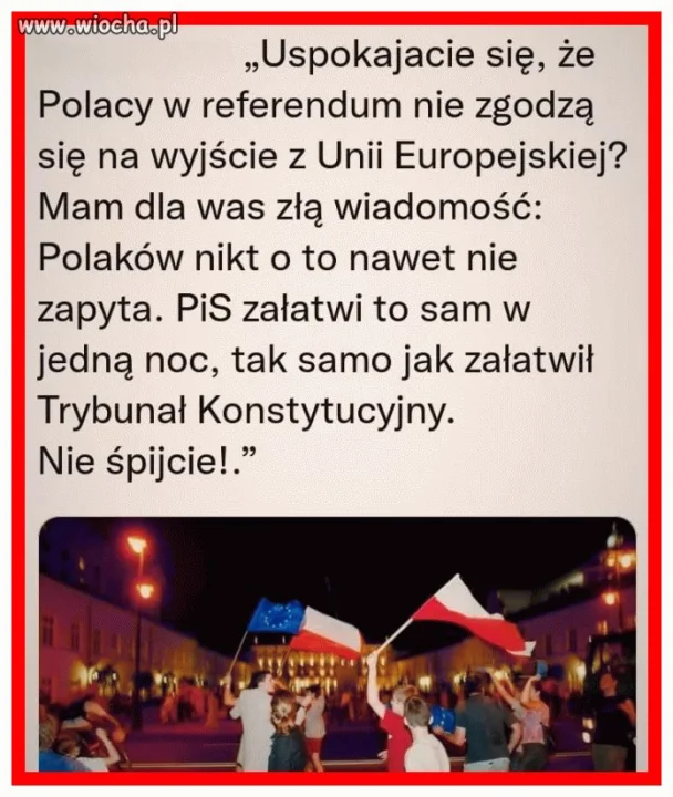 Jest się czego bać