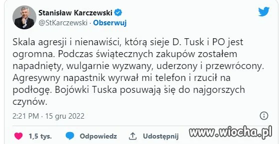 Kto sieje wiatr...
