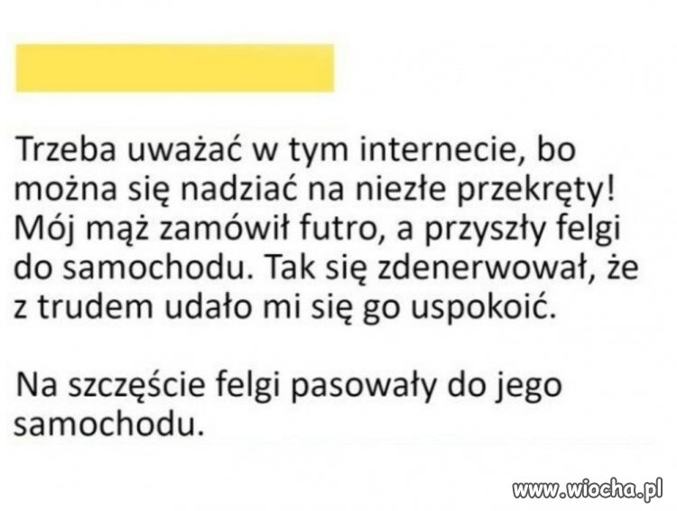 Taka sytuacja...