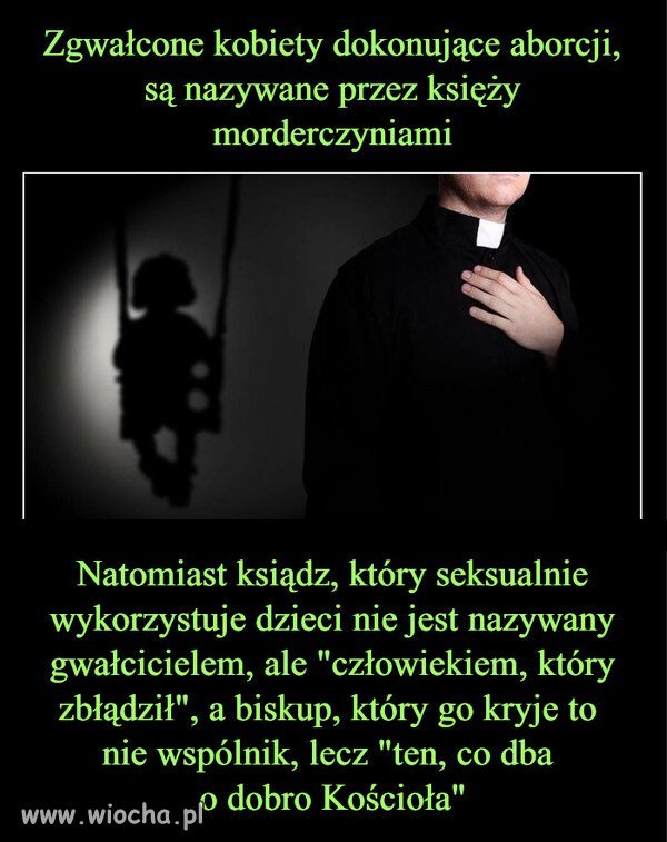 Nowa nomenklatura sojuszu sekty kościoła z PiSem.