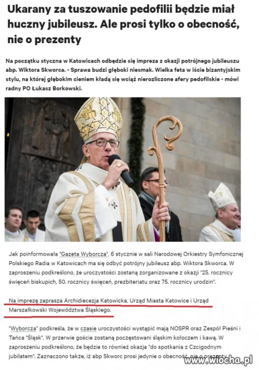 Katowicka impreza pedofilska