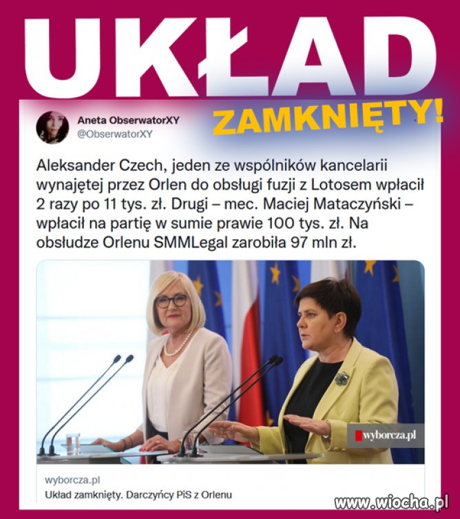 Jednemu to nawet nazwisko pasuje