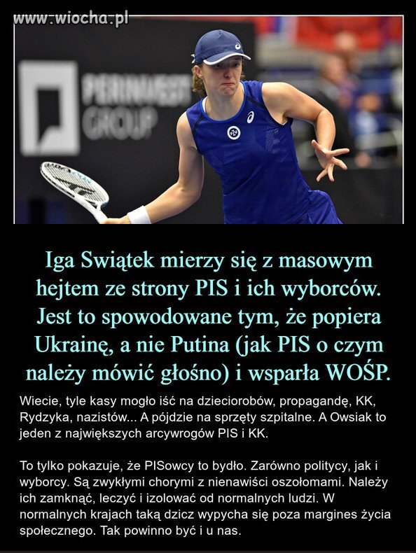Polska hołota zjednoczyła się w PiSie Kaczyńskiego