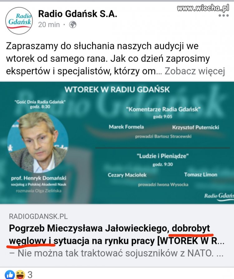 Mamy dobrobyt węglowy w kraju!