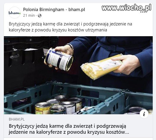 U Brytyjczyków bieda