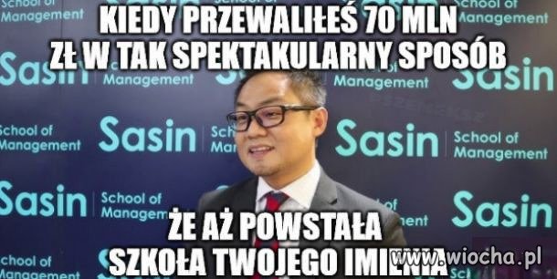Geniusz Sasina słynny w całym świecie 