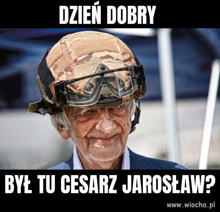 Był tu. Na wiosze ma honorowe miejsce 