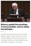 Kaczyński nie jest już w stanie zrobić nic.