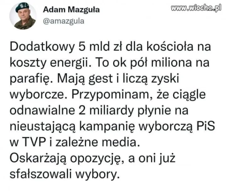 Następny datek 