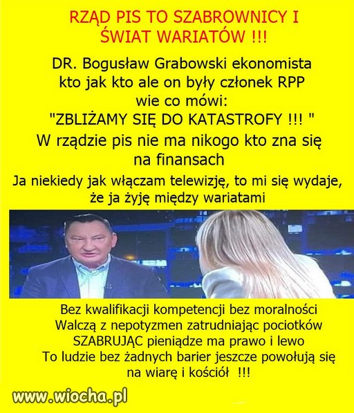 PiS to rządy ciemniaków, jak za czasów PRL!!!
