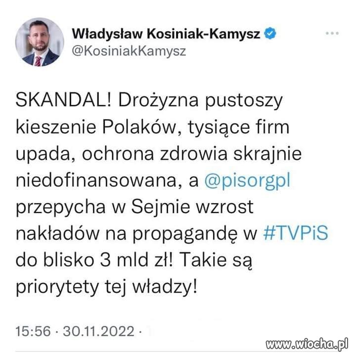 Propaganda kosztuje 