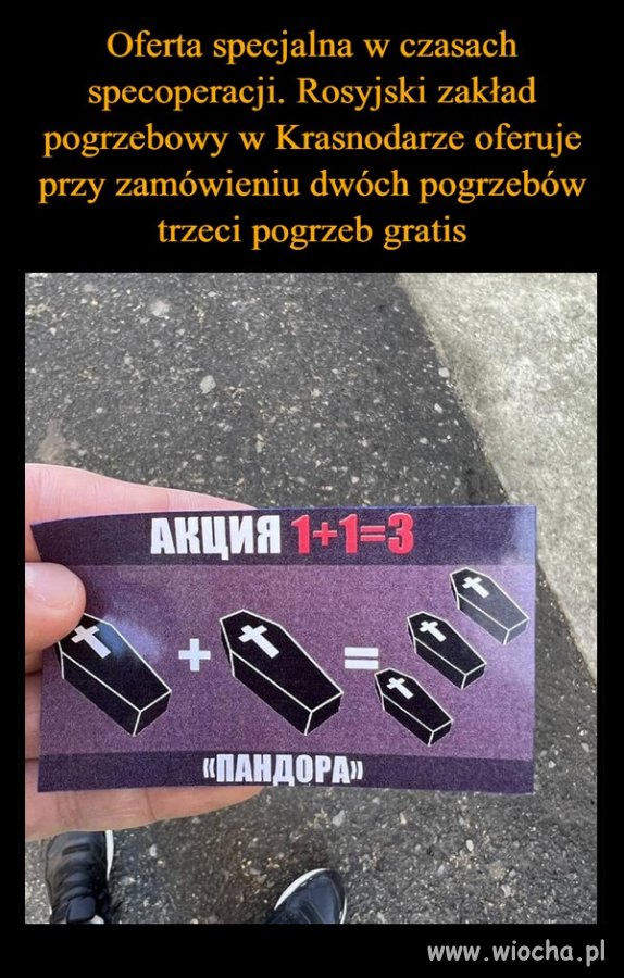 Powyżej trzeciego dorzucają jeszcze pralkę i worek ziemniaków 
