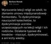 Barbara Nowak kurator indoktrynacji i ogłupiania