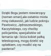 I być chrześcijanami jak mówi czarnek pusty garnek.
