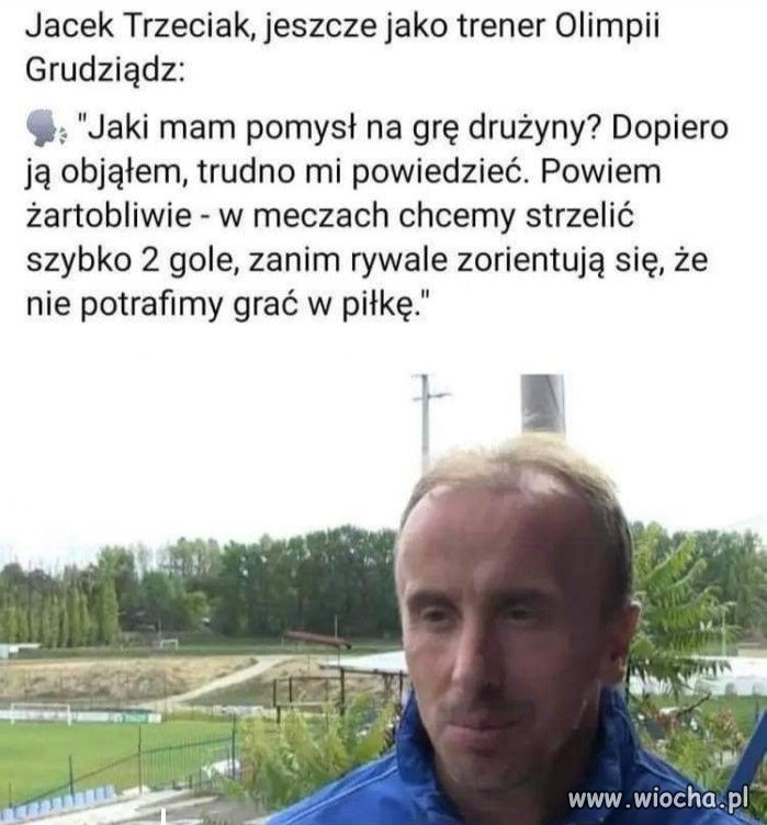 Widzę go jako nowego trenera kadry
