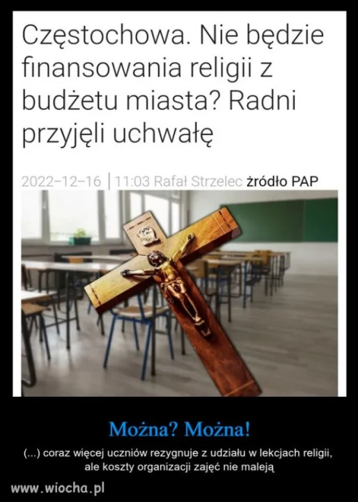 Zaczęło się od Częstochowy, za nimi pojdę inni...