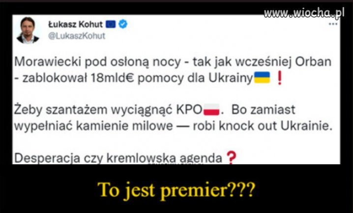 Nie dość ze kłamca, to jeszcze podły zwyrol!!!