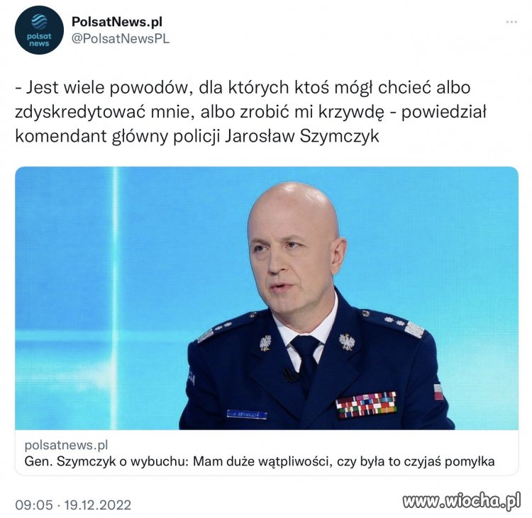 Wygląda, że Jarek idzie w zamach