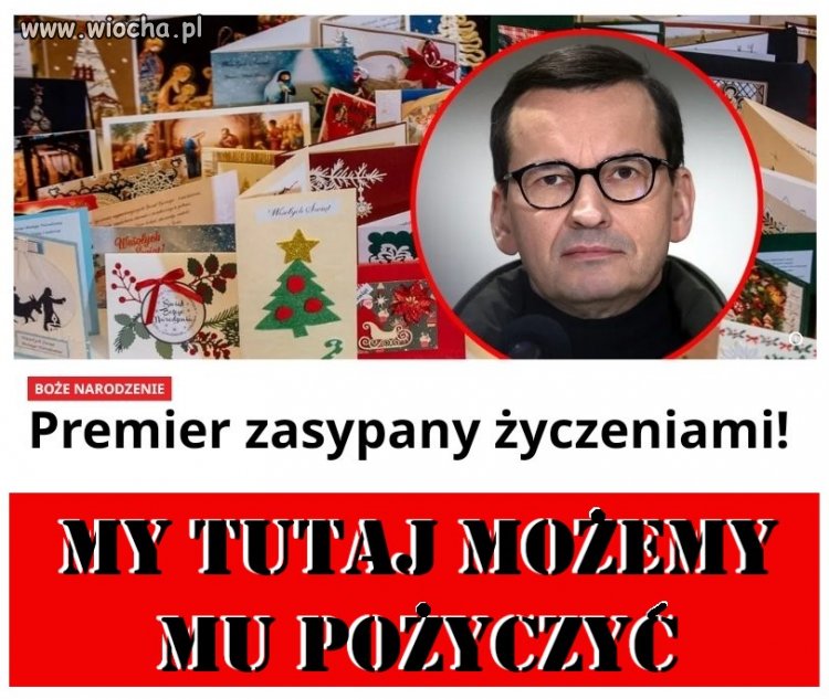 Złożyliście życzenia premierowi?