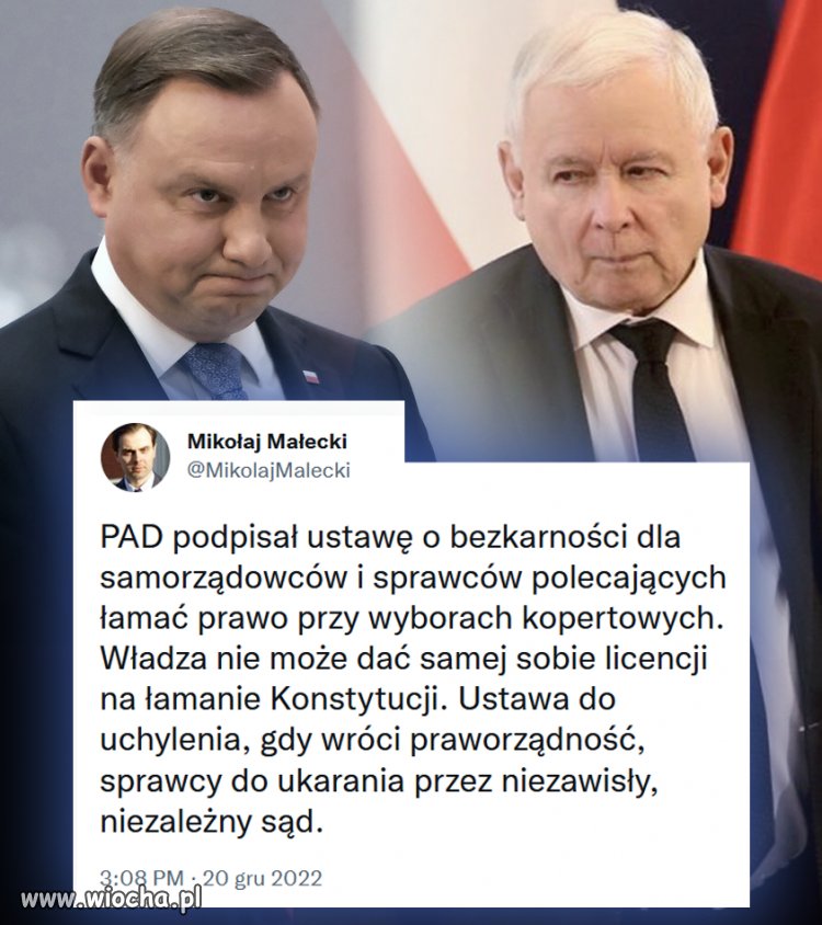 Jak wszystkim wiadomo prawo nie działa wstecz, ale...