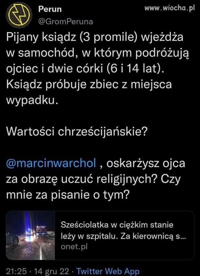 Kogo skarżą? Na bank tego, który  ujawnił przestępstwo