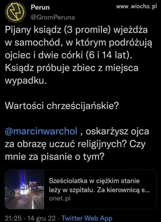 Kogo skarżą? Na bank tego, który  ujawnił przestępstwo