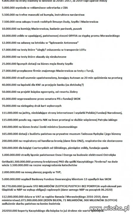 Płynie kasa płynie do PIS- kieszeni