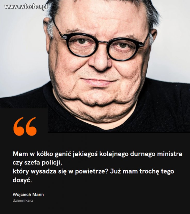 Pan Wojciech jak zawsze w punkt