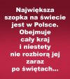 Oby udało się ją rozebrać przed następnymi świętami.