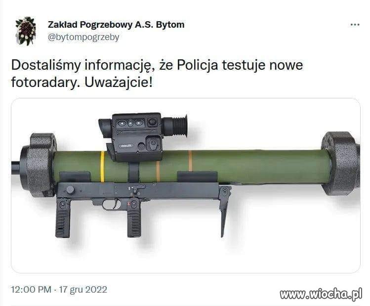 Nie ma żartów.