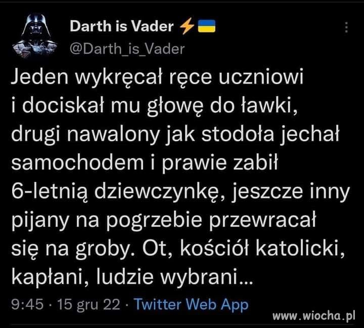 Państwo sponsoruje kler owieczki dodadzą co nieco Ziobro nie będzie ścigał więc hulaj dusza piekła nie ma