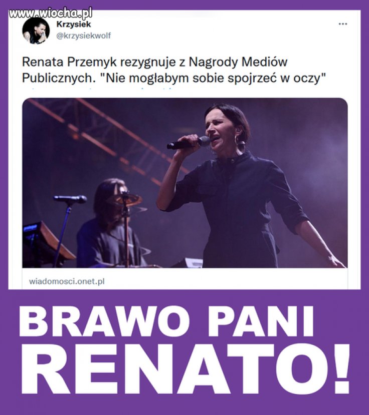 Brawo Pani Renato
