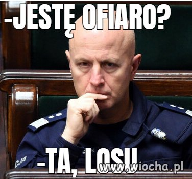 No kto by się spodziewał?
