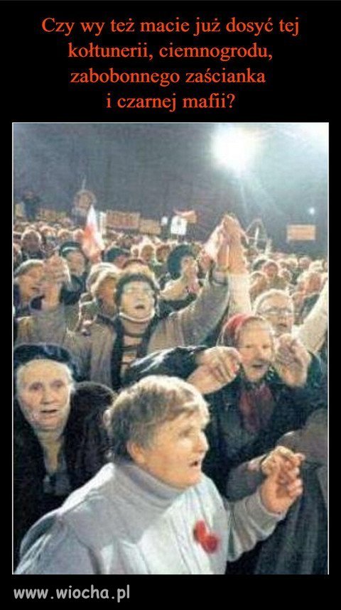 To właśnie betonowy elektorat PiSu...