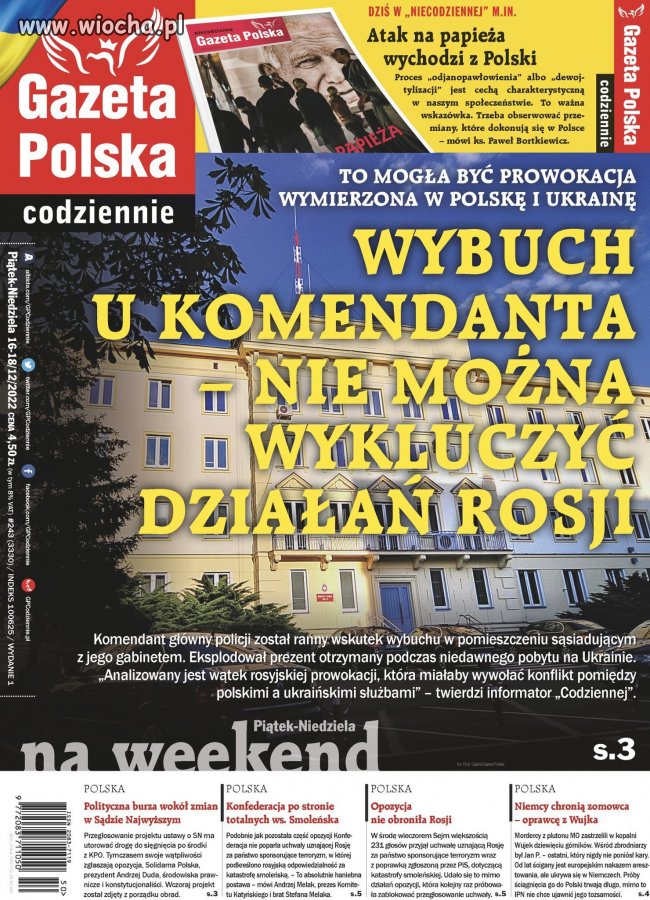 Brukowa prasa donosi