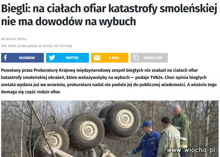 Macierewicz i tak wie swoje