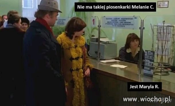 Maryla nie jakąś popierdółka 