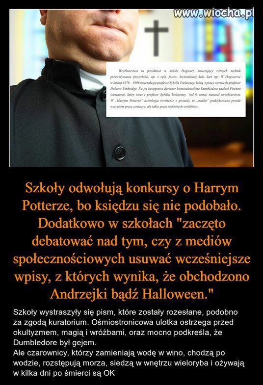 Sekta kościoła obawia się konkurencji, opowiadania bajek!
