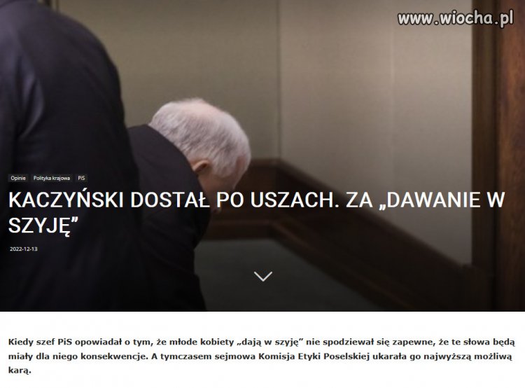 Przyszla kryska na Matyska...