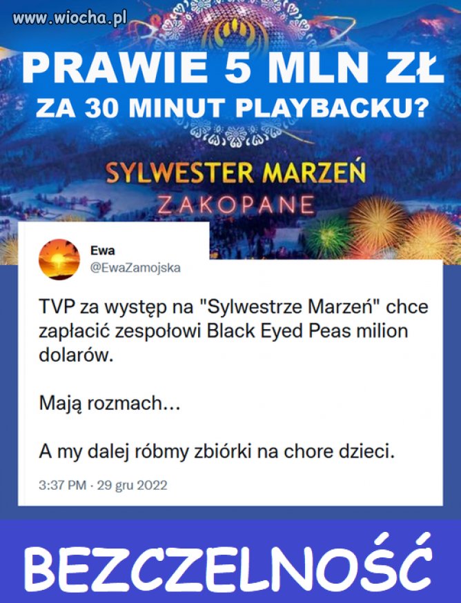 To jest naplucie chorym dzieciom w twarz