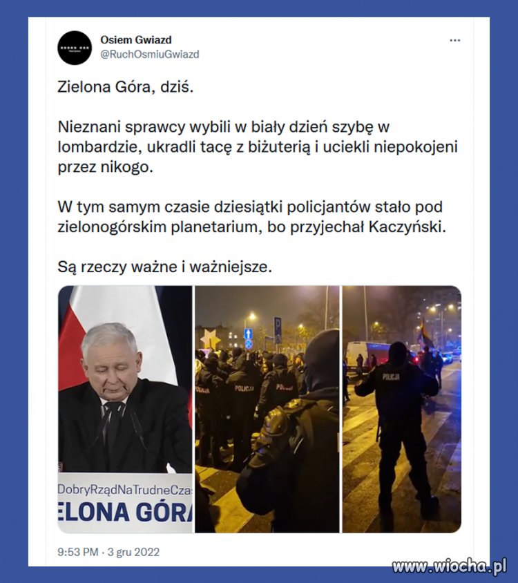 Priorytety milicji pisowskiej