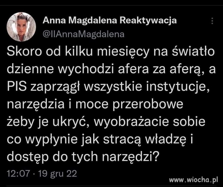 Dlatego tak się bronią przed oderwaniem od koryta