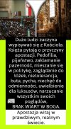 Apostazja. Witaj w realnym świecie