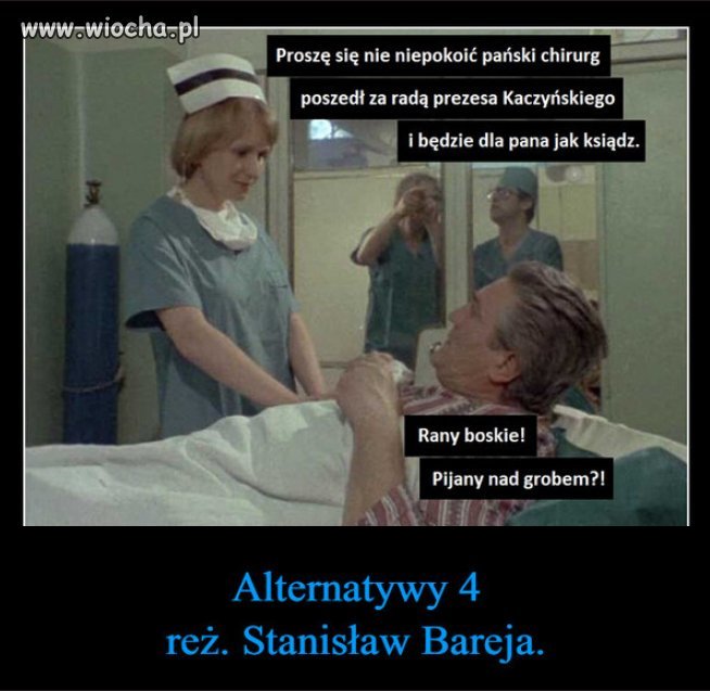 Aktualnie Mały Wuc, szczuje na lekarzy...