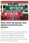 Czekamy z niecierpliwością jak bardzo Kaczyński przegra.
