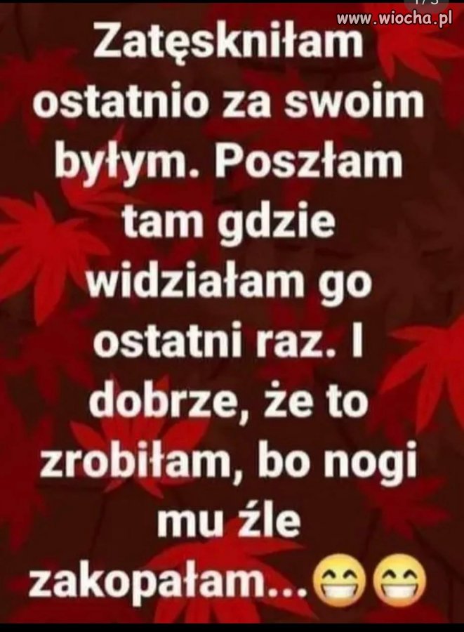 Gdy zatęsknisz za swoim byłym 
