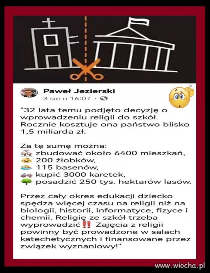 Te pieniądze można lepiej wykorzystać, jak i ten czas w szkole