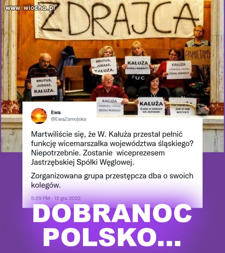 Kaczyński w ten sposób mówi swoim posłusznym nieudacznikom : 