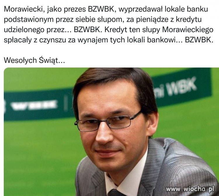 Biznesmen pełną gębą.