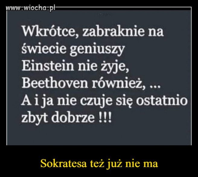 Całe szczęście, że Kaczyński jeszcze z Wami jest..